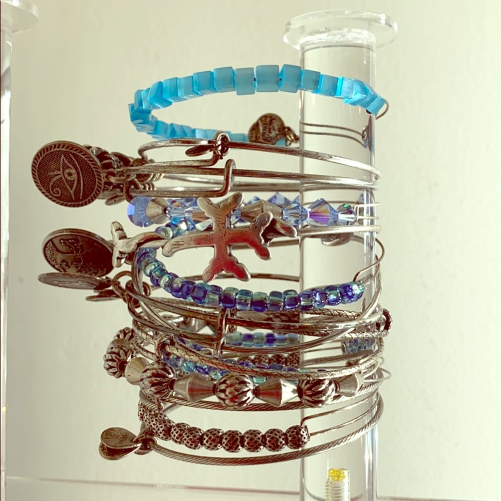 Alex and Ani Silver Bracelets
